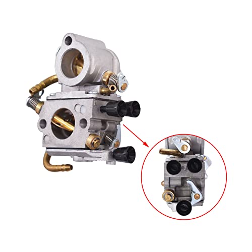 Image of munirater Carburetor Replacement for TS410 TS420 Concrete Cut Off Saw Zama C1Q-S118 Carb 42381200600 with Air Filter Fuel Line Spark Plug