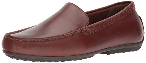 Polo Ralph Lauren Men's Redden Driving Style Loafer, deep Saddle tan, 14 D US