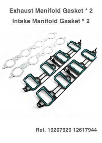 Image of HS26192PT-5 Cylinder Head Gasket Kit with TTY Bolts Set ES72390 for GM 6.0L 6.2L V8 Gen IV LS-based Engines, Fits for L96 LY6 L76 L92 L94 L9H 2007-2020 Chevy Express Silverado, GMC Savana Sierra Yukon
