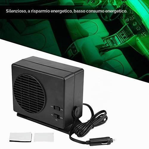 Ventola di Raffreddamento per Riscaldamento Portatile per Auto 300 W, Sbrinamento, Antiappannamento, Risparmio Energetico a Basso Rumore