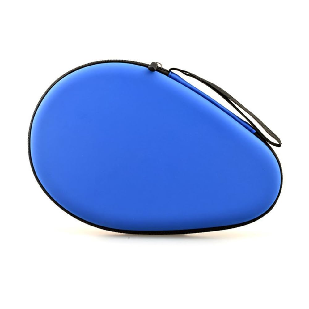 Table Tennis Racket Case, Portable Ping Pong Paddle Cover Waterproof Table Tennis Bat Bag for Storing a Pair of Table Tennis Bats & Two Balls — image 1