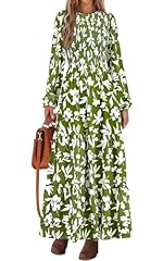 Army Green White Flower