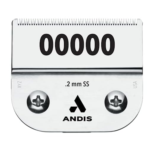 Andis – 64740, Ultra Edge Detachable Clipper Blade – Infused with Carbon Steel, Extends Edge Life, Deep Cutting of Bulky Hairs with Closed Cutting Technique – 25-Inch Cut Length, Chrome