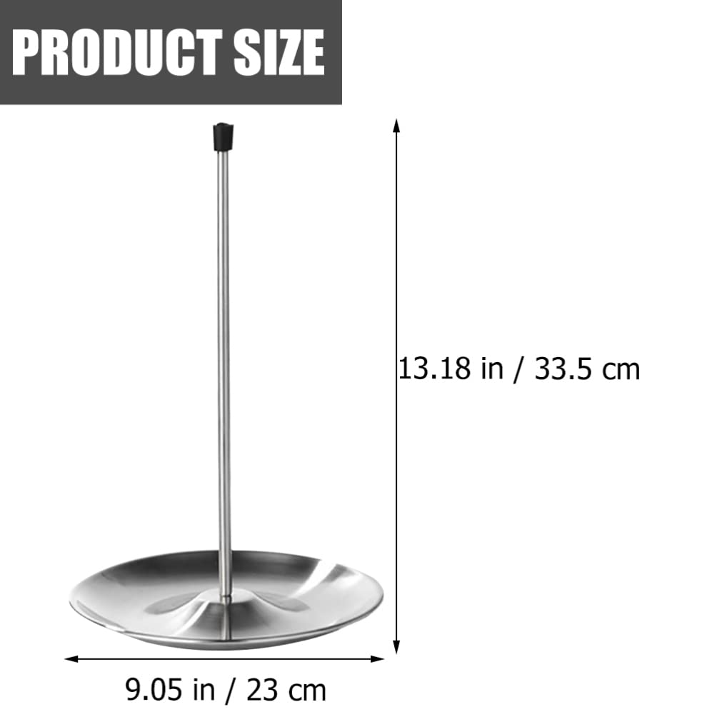 Alipis Decanter Pratico in per Essiccazione Inossidabile Acciaio Vassoio Antigoccia, Design Semplice Mantenere Asciutto Vino Casa