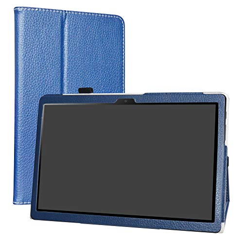 Labanema CHUWI Hi9 Air Funda, Slim Fit Carcasa de Cuero Sintético con Función de Soporte Folio Case Cover para CHUWI Hi9 Air 10.1 Pulgadas Tablet - Azul