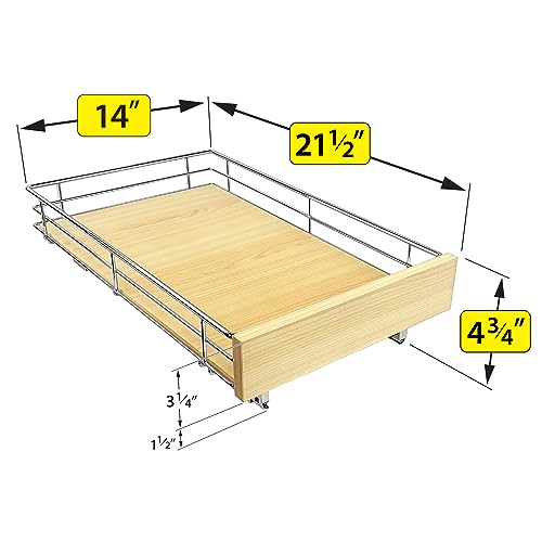 Image of LYNK PROFESSIONAL SELECT Slide Out Cabinet Organizer, Pull Out Drawer