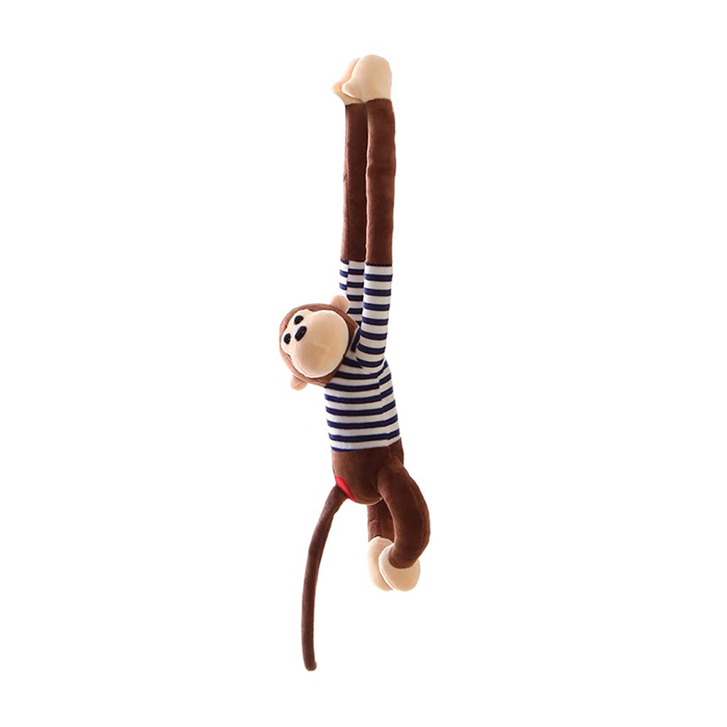 Beimus Hanging Plush Monkey Stuffed Animal, Sensory Toy, Gifts for Kids with Specially Designed Monkey Stuffed Doll