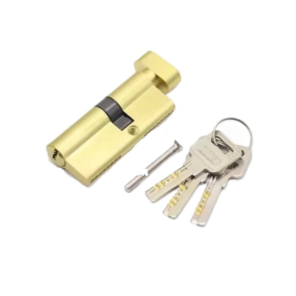 Rdzeń zamka cylindrycznego, Cylinder zamka drzwiowego do drzwi ze stopu aluminium, antykradzieżowy, mimośrodowy cylinder(30x65t)