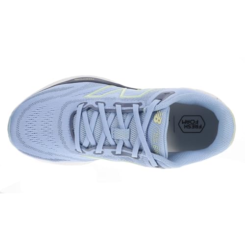Image of New Balance Fresh Foam 680 v8 Women's Running, 6 B(M) US, Sky Blue-Navy-Melon