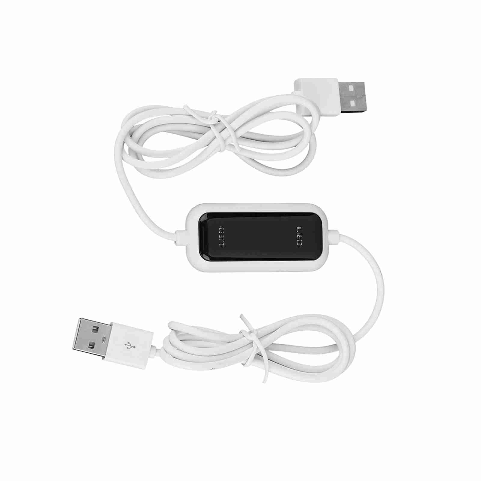 Sxhlseller USB Ad Alta velocità da PC a PC Sincronizzazione Online Collegamento Trasferimento File Dati Cavo Diretto Copia Facile tra 2 Computer con Esecuzione Automatica, Riconoscimento