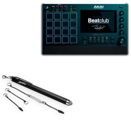 BoxWave Stylus Pen Compatible with Akai MPC Live II BeatClub Edition - EverTouch Capacitive Stylus, Fiber Tip Capacitive Stylus Pen - Jet Black