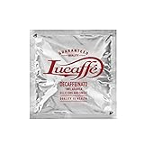 60 ESE Kaffeepads entkoffeiniert Ø44mm - Lucaffé Decaffeinato - Nachhaltig (kompostierbar), süßer Geschmack, schöne Crema, Made in Italy