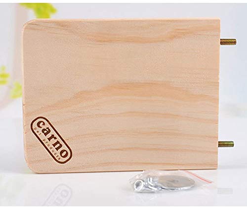 Image of Litewoo Bird Wood Perch Platform Stand Shelf for Parrot Budgie Parakeet, M
