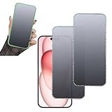 WIRIXSYD 2PCS Glitter Matte Screen Protector suit for iPhone 13/ iPhone 13 Pro/iPhone 14,Diamond Bling Shiny Shine on Night Sparkling Tempered Glass