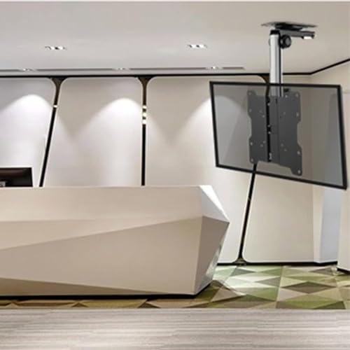 GHHVFEC Soporte telescópico para TV, Soporte de Pared Plegable para TV, Soporte de TV con inclinación y Giro hacia Abajo de 0 a 90° para TV de 17 a 37 Pulgadas, Soporte Plegable para TV.