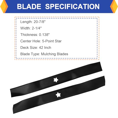 KOFINAM Lawn Mower Blades Specification