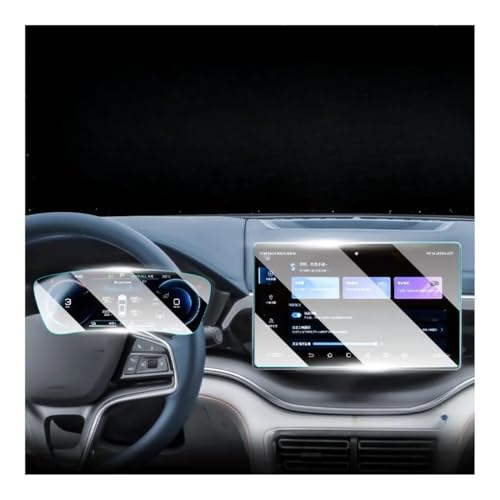 Verre trempé BYD Song Plus-DMi EV 2025 Écran 15,6 Pouces - Film de Protection Bleu Navigation GPS