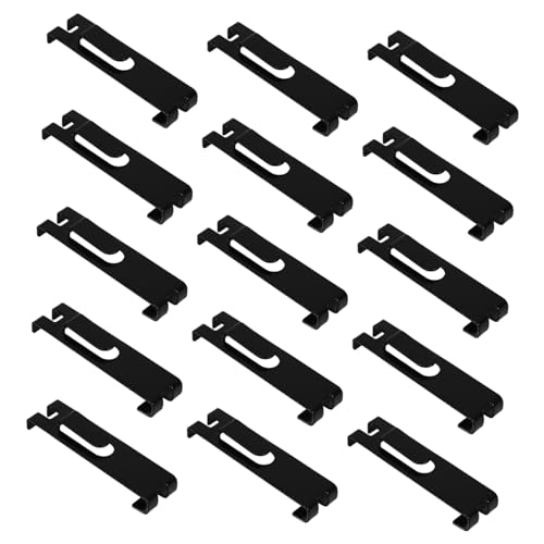 Ciieeo 15Pcs Hooks Utility Notch Hook for Grid Wall Display Hanging Hangers for Pictures and Accessories Utility Hooks