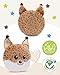 NICI cojín de Peluche GLUBSCHIS Lince Lenzo 32 x 32 cm Imagen de NICI cojín de Peluche GLUBSCHIS Lince Lenzo 32 x 32 cm