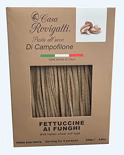 Fettuccine with Mushroom (Pack of 4) - Funghi Italian Pasta