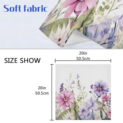 Set de 6 Servilletas de Tela Wild Flower 50.5x50.5 cm miniatura 7