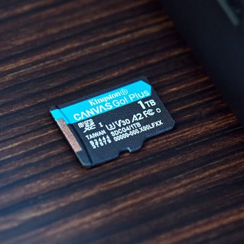 Image of Kingston Canvas Go Plus 256GB microSD Card | Up to 200MB /s | Class 10, UHS-I, U3, V30, A2 | SDCG4 /256GB
