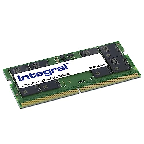 Integral Memoria RAM 16GB DDR5 4800MHz SODIMM Laptop/Notebook/Macbook PC5-38400