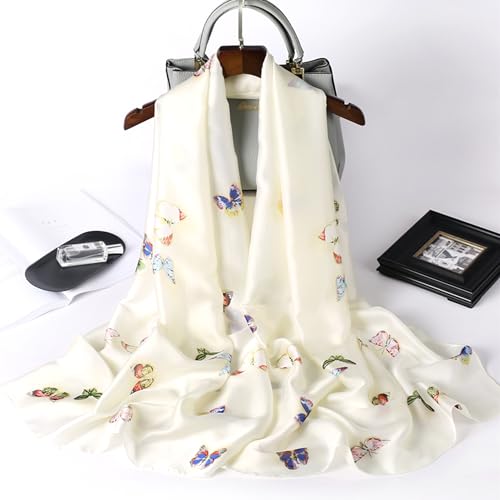 Women Print Spring Fall Polyester Long Scarf Summer Beach Large Shawl Towel2