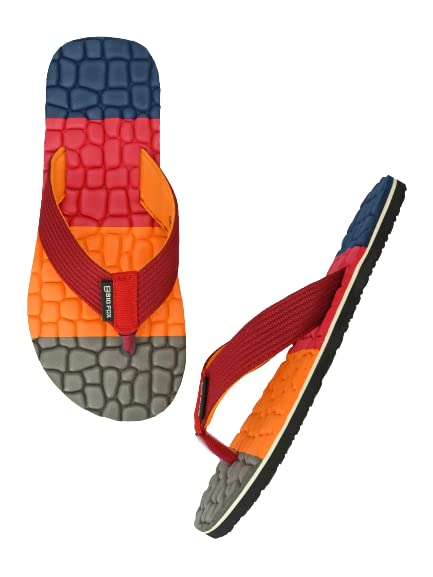 Image of Big Fox Mens Side Stripes Flip Flops /Slippers
