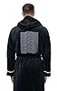 Joy Division Bathrobe Unknown Pleasures Official Black Super Soft Fleece Unisex M-L #1