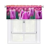 Photo Gallery enrpty tenda con stampa di tulipani viola, per cucina, bagno, camera da letto, soggiorno, decorazione per la casa, 137 x 45,7 cm Photo Gallery enrpty tenda con stampa di tulipani viola, per cucina, bagno, camera da letto, soggiorno, decorazione per la casa, 137 x 45,7 cm