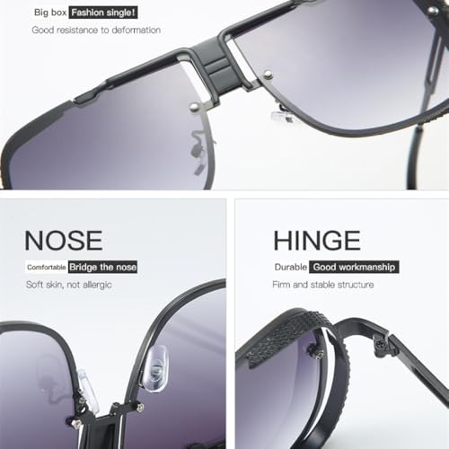 Lunettes de soleil rétro hommes pour protéger vos yeux avec style - 4