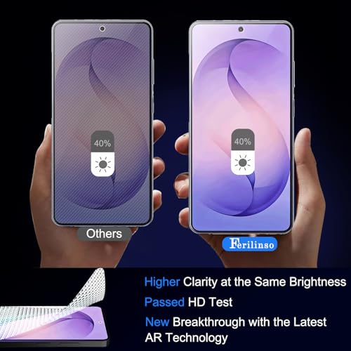 Image of Ferilinso 3 Pack Privacy Screen Protector for Samsung Galaxy S26 Ultra