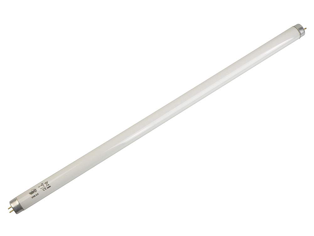 LUCKY HERP Tubo T8 UVB 5.0 18W para Camaleón Gecko y Reptiles, Lámpara Fluorescente Lineal para Terrario