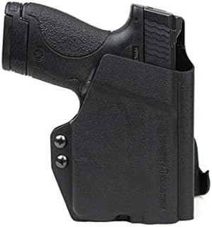 Priority 1 Holsters OWB Holster for M&P Shield with Streamlight TLR-6 - Paddle Holster - Right Handed - Kydex Outside The Waistband