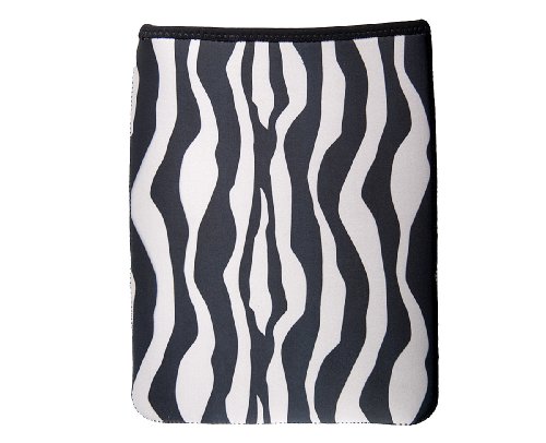 OP/TECH USA 4642770 Smart Sleeve 770, Neoprene Sleeve for iPad (7.7 x 10), Zebra