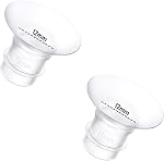 2Pcs Duckbill Valves and 2Pcs Diaphragm Compatible with Momcozy S12 Pro/S9 Pro/S12/S9 24mm Breast pump, Mom cozy Breast Pump Replacement Accessories