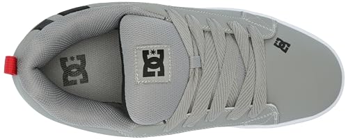 Image of DC Men's Court Graffik SQ Casual Skate Shoe Grey /Black /Grey 18