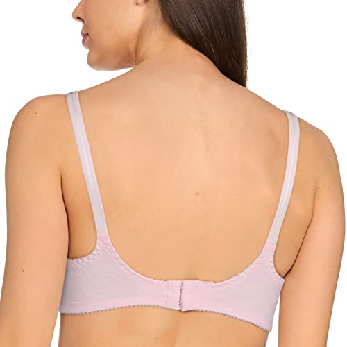 Image of Triumph International Women's Cotton Wire Free Modern Full-Coverage Bra (20I319)