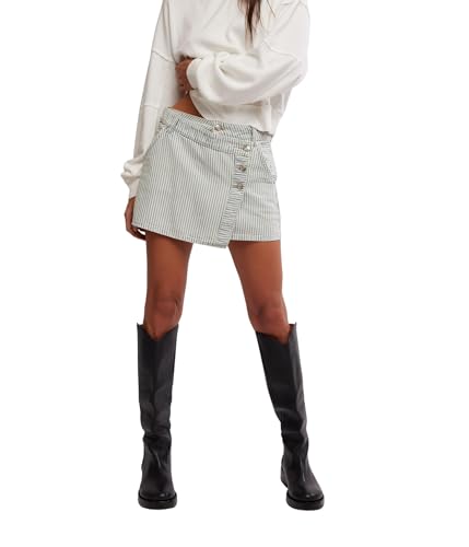 Free People Women's Wynne Railroad Skirt