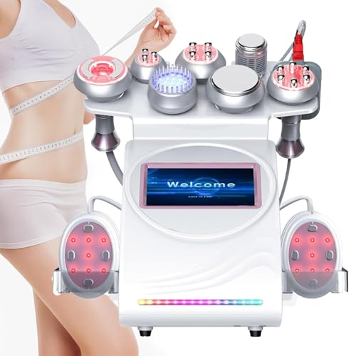 Cplsntaeam Máquina de cavitación de vacío de 80k, 9 en 1, radiofrecuencia, eliminación de Grasa Corporal, fotorrejuvenecimiento, máquina de pérdida de Peso