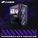 STGAubron Gaming PC Desktop Computer, AMD Ryzen 5 5500 up to 4.2G, GeForce RTX 3060 12G, 16G DDR4, 1T SSD, WiFi 6, BT 5.2, RGB Fan x4, Windows 11 Home