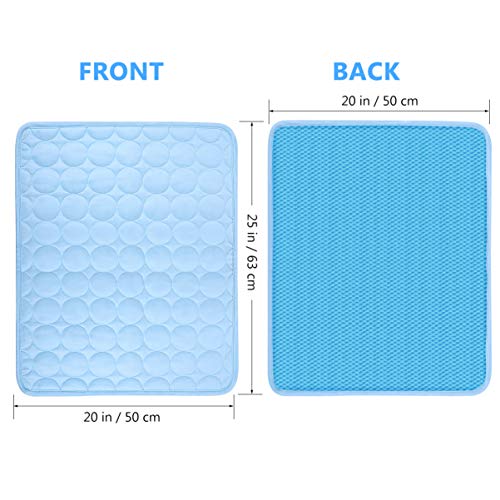 Tapete refrescante de verão POPETPOP Pets – cobertor para cães autorresfriante para cama fresca para