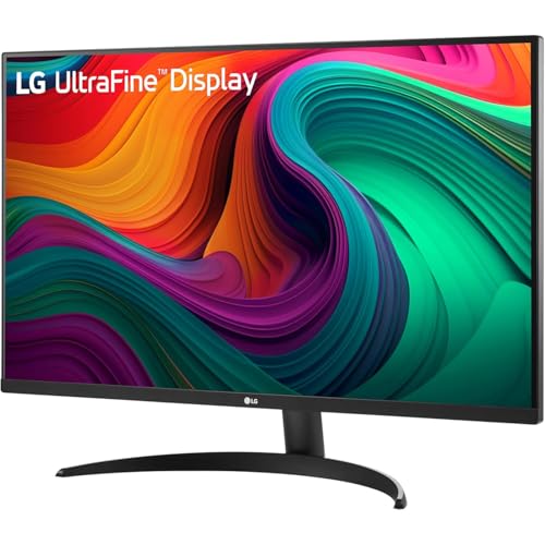 Image of LG 32UR500K-B Ultrafine 32-inch 4K UHD (3840x2160) Computer Monitor HDR10 Built-in Speaker x2 OnScreen Control Reader Mode Flicker Safe Borderless Design HDMIx2 DisplayPort Black