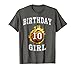 10° compleanno ragazza camicia - t-shirt basket 10 anni Maglietta