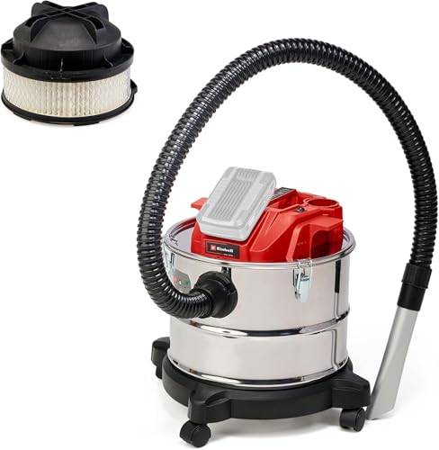 Einhell Akku-Aschesauger TE-AV 18/15 Li C-Solo Power X-Change (18 V, 100...