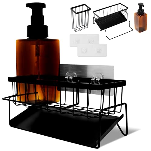 Organizador Cocina, Organizador Fregadero, Accesorios cocina, Estantería Baño, Accesorios baño, organizador baño autodrenante, Almacenaje cocina, hogar y cocina, Utensilios de cocina, Acero Inoxidable