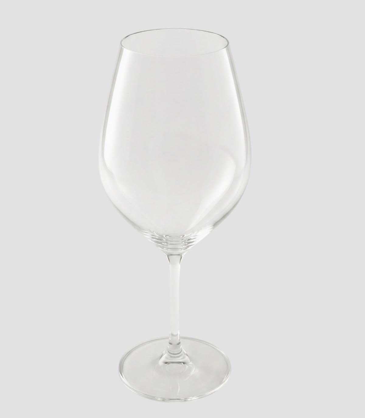 Set 6 Copas de Vino XXL, Cristal de Bohemia, 1 Litro, Transparente, 26 cm Altura | Set de 6, Clásico, Acabado Brillante, Resistente | Ideal para Regalos