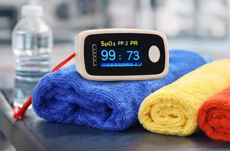 Fingertip Pulse Oximeter with Digital Display, Accurate Oxygen Monitoring Device, Free Microfiber Cleaning Cloth Included, Limited Time Offer-image-16