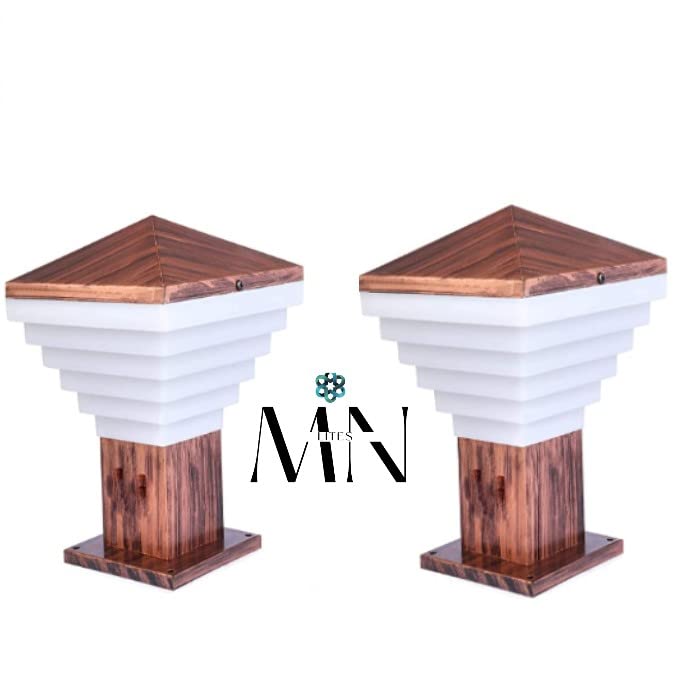 Antique Unbreakable Glass RustResistant Waterproof Garden/Home/Pillar